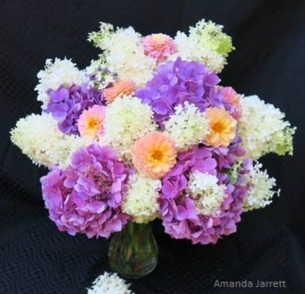 July floral arrangement 2020,cut flowers,flower arranging,The Garden Website,Amanda Jarrett,Amanda's Garden Consulting