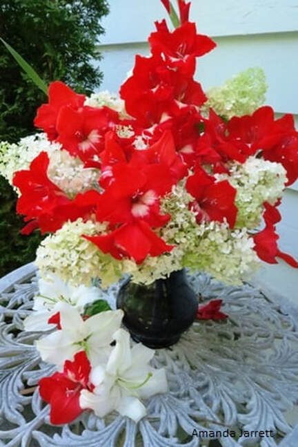 August floral arrangement 2020,cut flowers,flower arranging,The Garden Website,Amanda Jarrett,Amanda's Garden Consulting