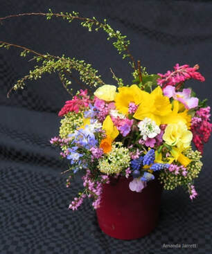 March flowers,flower arrangements,cut flowers,The Garden Website.com,Amanda’s Garden Consulting,Amanda Jarrett